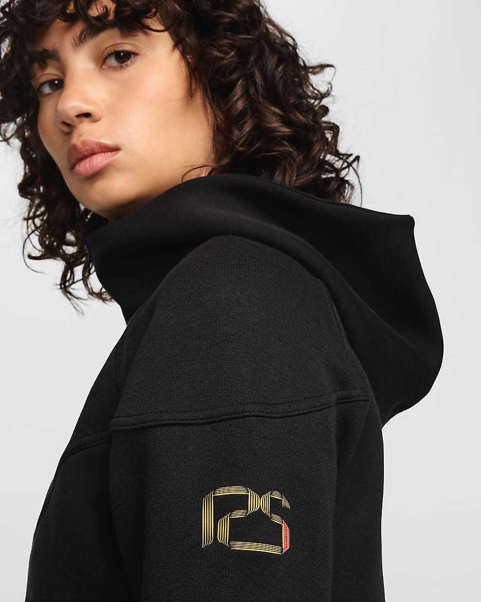 F.C. Barcelona Tech Fleece Windrunner Women s Nike Football Full Zip Hoodie. Nike IE